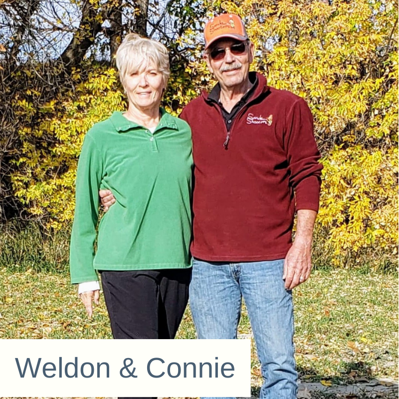 Sand Shooters bio image of Weldon and Connie Gibbons