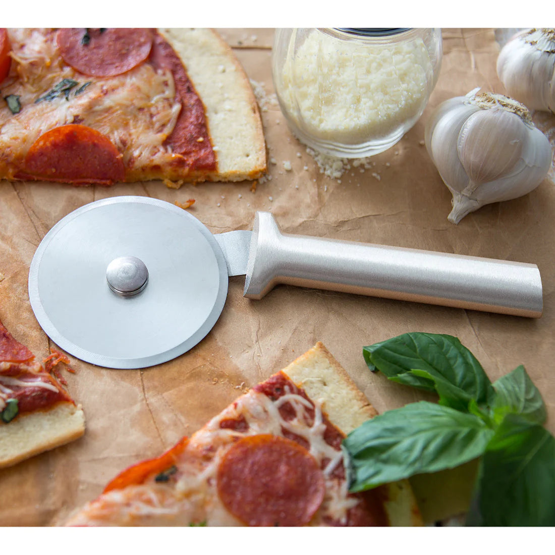 Rada Pizza Cutter With Last Name Personalization