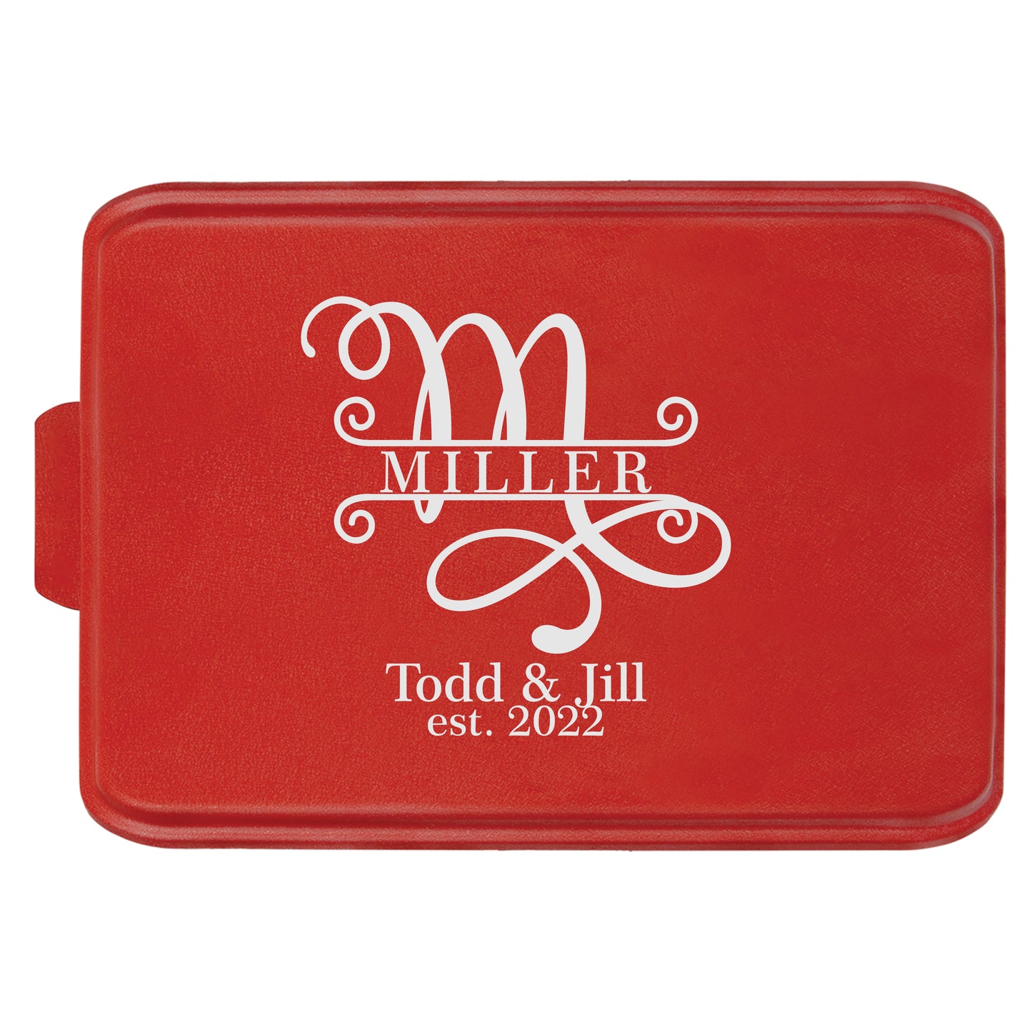 Personalized Stylish Monogram | aluminum cake pan