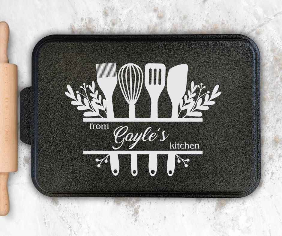 Baker's Rack | personalized aluminum cake pan