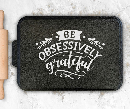 Be Obsessively Grateful | aluminum cake pan