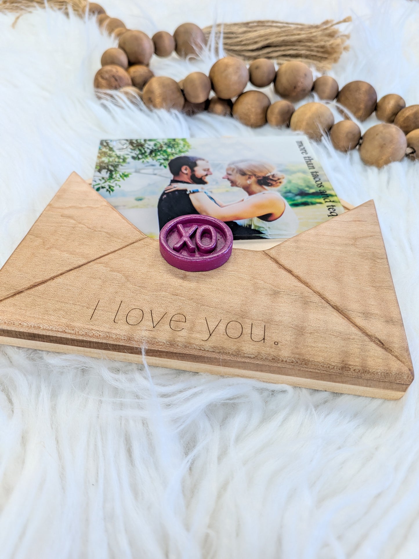 A Love Note, Reimagined – Wooden Photo Envelope
