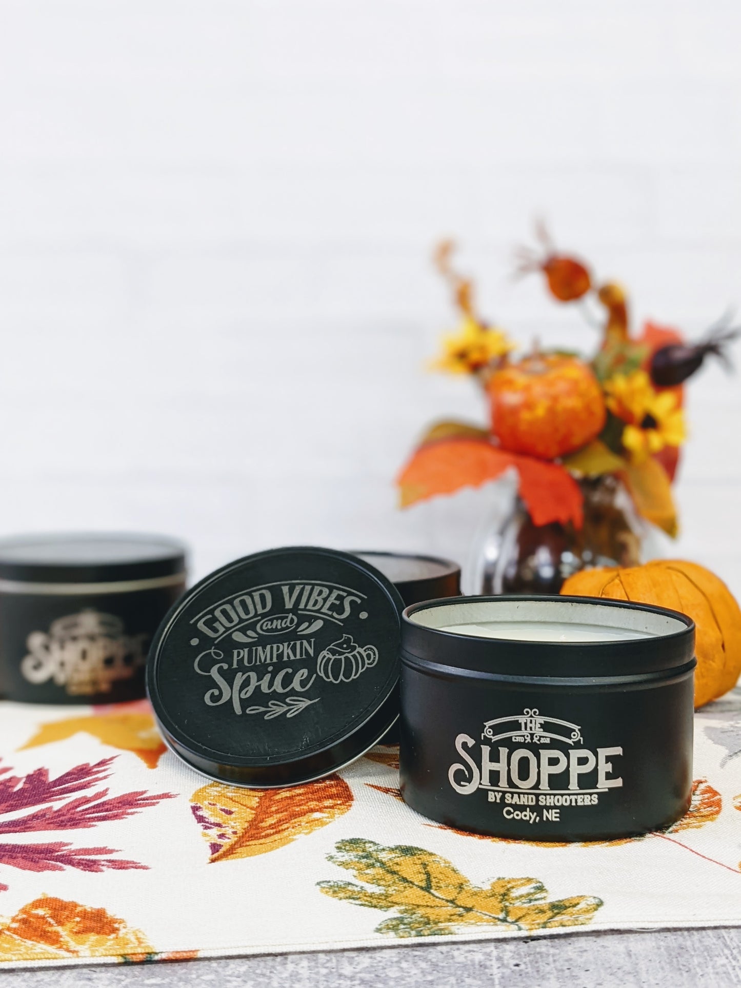 Soy Candle | Good Vibes and Pumpkin Spice