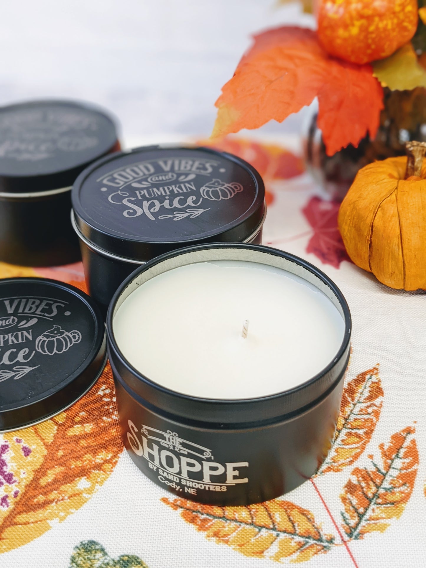 Soy Candle | Good Vibes and Pumpkin Spice