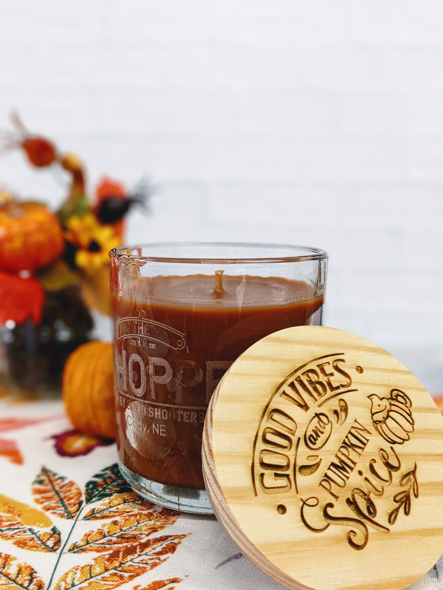 Soy Candle | Good Vibes and Pumpkin Spice